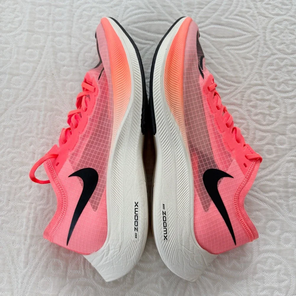 Nike Air Zoom Vaporfly Next% Running Shoes, Bright Mango Sz 6.5 Men